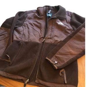 Brown Denali North Face Fleece Jacket